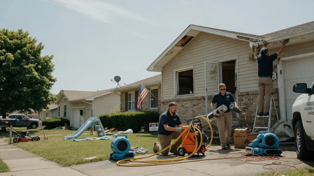 Water Damage Restoration in Pittsboro, IN near me